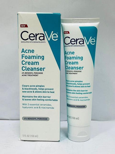 CeraVe Acne Foaming Cream Cleanser